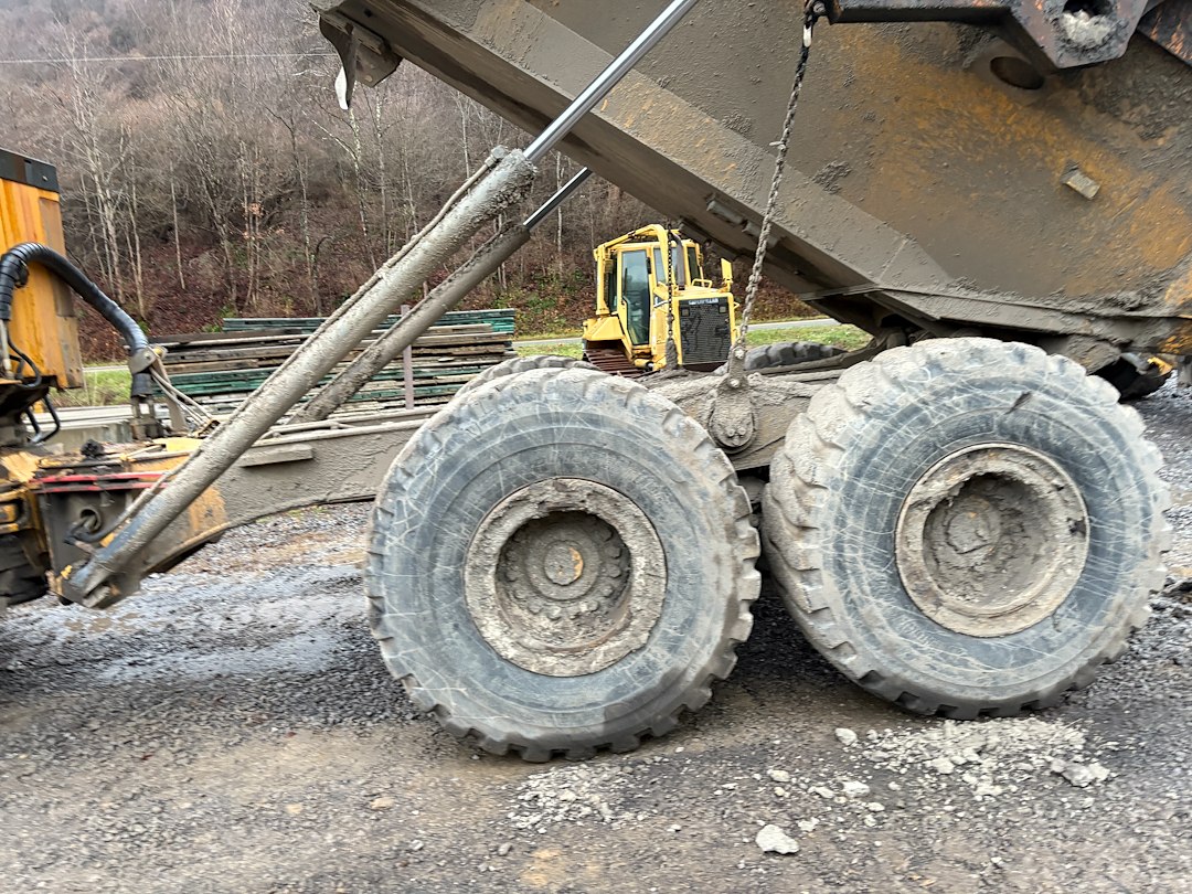 Heavy Equipment Power Washing Project – Daybrook, WV 