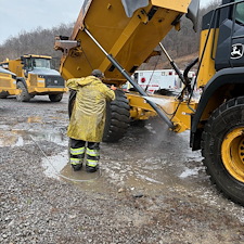 Heavy-Equipment-Power-Washing-Project-Daybrook-WV 0
